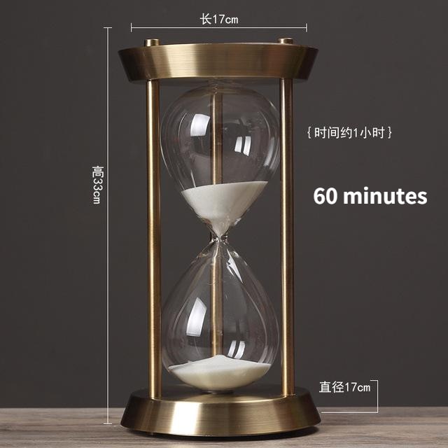 Retro Metal Hourglass Sand Timer – bansupplys