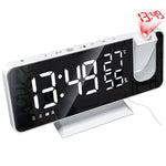 LED Digital Projection Alarm Clock Table