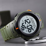 Led Light Stopwatch Wrist Watch Men's Clock Reloj Hombre