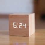 New Qualified Digital Wooden LED Alarm Clock