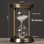 Retro Metal Hourglass Sand Timer