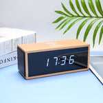 FLING Electronic Wooden Clock